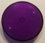 Lamp Base 03-9266-18 Purple Trans - TOTAN
