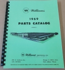 Williams 1969 Parts Catalog (PPS Reprint)