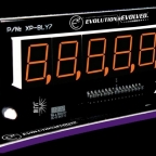 7-Digit LED Display for Bally/Stern Games Ships with grey, red, green & blue vinyl gels