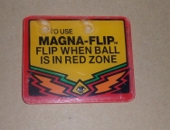 Magna Flip Sign Plastic 31-1765-17 Twilight Zone