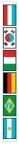 Flag Ramp Decal 31-1929-10 World Cup Soccer