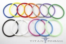 TITAN SILVER silicone 3 inch rubber ring
