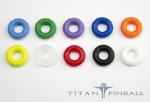 Titan competition silicone 5/16 inch rubber ring   WHITE