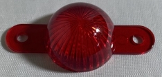 Mini Dome w/Tabs 03-8662-4 Trans Red