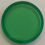 1-3/16 Inch Translucent Green Insert Circle 50-18-17