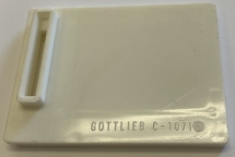 Gottlieb Coin Entry Plate 25 Cent C-10715