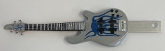 Metallica Guitar Mod Flaming Blue 4 Inch
