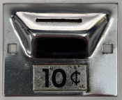 Coin Entry Plate 10 Cent P-6688-1