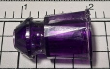 Plastic Post Trans Purple PL00197-PT