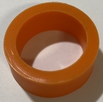 Titan mini flipper ring 1 x 1/2 inch ORANGE