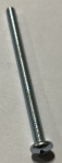 #8-32 x 2-1/2 Inch Zinc Plated Phillips Pan Head Screw Bag of 10 4008-01005-40