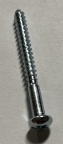 #8 x 1-3/4 Inch Zinc Plated Steel Phillips Round Head Screw Bag of 10 4108-01001-28
