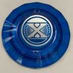 Transparent Blue XENON Pop Bumper Cap A-3713-66