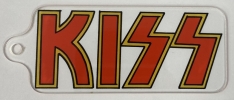Kiss Promotional Plastic Keychain