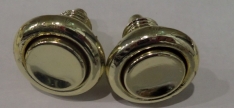 Flipper Buttons (pr) A-16883 Shiny Gold!