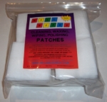 Mill Wipes - cleaning/waxing/wiping polishing 3x3 Inch Patches (200)