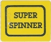 Super Spinner Spinner Decal (NOS) - Set/2