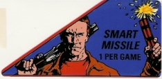 Smart Missile Apron Decal - Last Action Hero