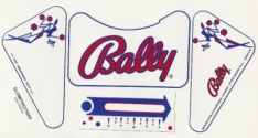 Harlem Globetrotters Apron Decals (4 pc) Bally