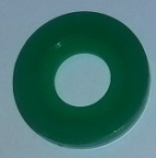 Rollover Playfield Insert (for 16509 Button) - Green - Gottlieb, Chicago Coin