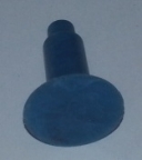 Rollover Button Blue - Small 5/8 Inch 16409-B - Gottlieb, Chicago Coin