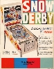 Snow Derby (Gottlieb) Original Pinball Flyer