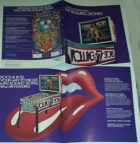 Rolling Stones (Bally) Pinball Flyer - 4 page foldout (NOS)