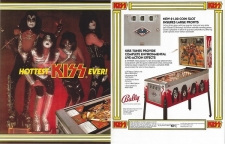 Kiss Pinball Flyer (double sided) - Click Note