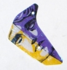 Batman Forever Plastic 830-5477-04 Left of U-Turn Mini-Ramp Uipper