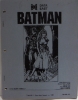 Batman Factory Original Manual - Data East