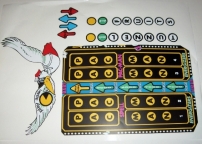 Baby Pac-Man Playfield Insert Decal (Non-Laminated Ink Up) Set