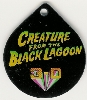 Promo Round  Keychain - Creature From The Black Lagoon
