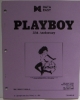 Playboy 35th Anniversary Factory Original Manual - Data East