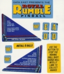 WWF Royal Rumble Playfield Decal Set (12 pc)