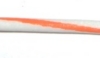Wire 22 AWG White w/Orange Stripe CW-30022-93 (10 Foot Length)
