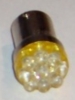 9-LED #89 Bayonet Flasher Lamp - Yellow