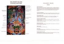 Gilligans Island Shot Map and Rule Summary - 2 Sided 8.5x11 - Original