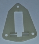 Hole base plate plastic Opaque White C-15707