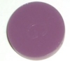 Playfield Insert - 1 Inch Round, Opaque Purple, Flat Bottom (Click for NOTE)