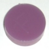 Playfield Insert - 3/4 inch Round, Opaque Purple, Flat bottom (Click for NOTES)