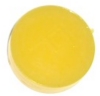 Playfield Insert - 3/4 inch Round, Opaque Yellow, Flat bottom (Click for NOTES)