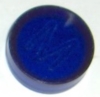 Playfield Insert - 3/4 inch Round, Transparent Blue, Flat bottom (Click for NOTES)