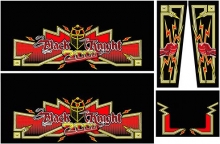 Black Knight 2000 BK2K Pinball Machine Cabinet Decals NEXT GEN LICENSED 
