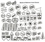 Medieval Madness Insert Decal Set - Laminated