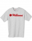 Promo T-Shirt - Williams Logo / Script - light grey - 3XL
