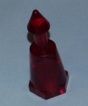 Mini Post - Transparent Red 03-8044-9 (550-5052-02)