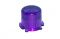 Mini Dome Twist Lock Trans Purple 03-8171-18