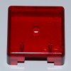 Target 3D Square - Red-Transparent 03-8304-9