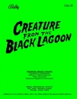 Creature From the Black Lagoon Pinball Manual 16-20018-101 (PPS Reprint)