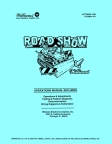 Road Show Bally Pinball Manual 16-50024-101 (PPS Reprint)